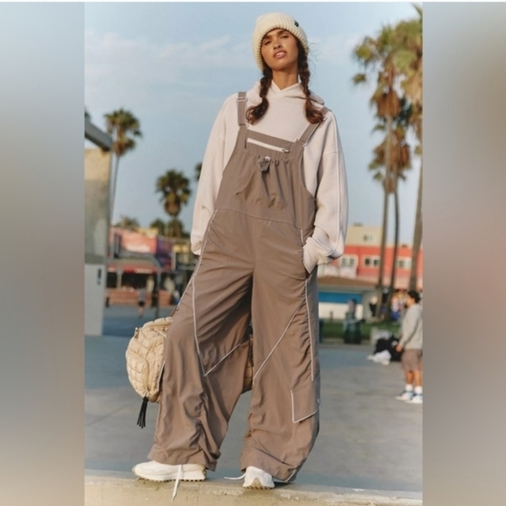 NWT FREE PEOPLE Deep In The Valley Onesie in Nordic Trail - Large - Picture 2 of 5